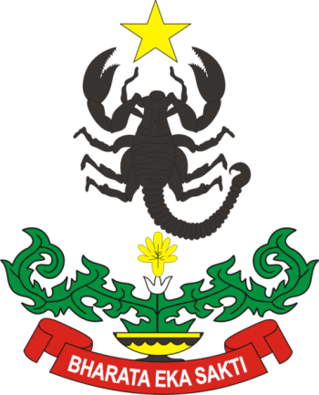 Coat of arms (crest) of the 412th Mechanised Infantry Battalion, Indonesian Army