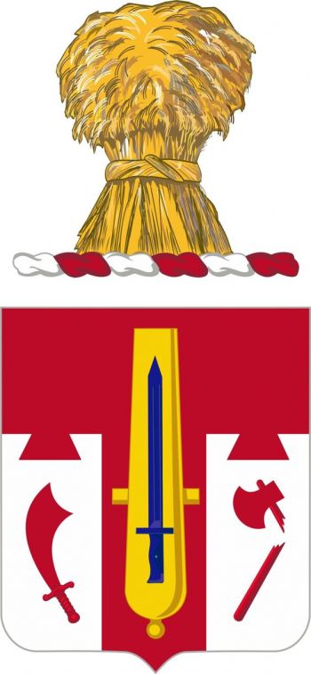 Coat of arms (crest) of the 682nd Engineer Battalion, Minnesota Army National Guard