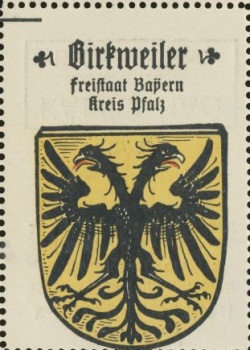Wappen von Birkweiler/Coat of arms (crest) of Birkweiler