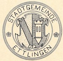 Wappen von Ettlingen/Arms (crest) of Ettlingen