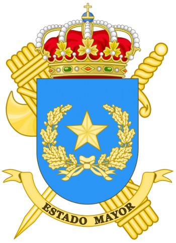 Coat of arms (crest) of General Staff, Guardia Civil
