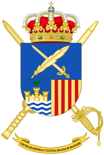 Coat of arms (crest) of Military History and Culture Center Balearic Islands, Spanish Army