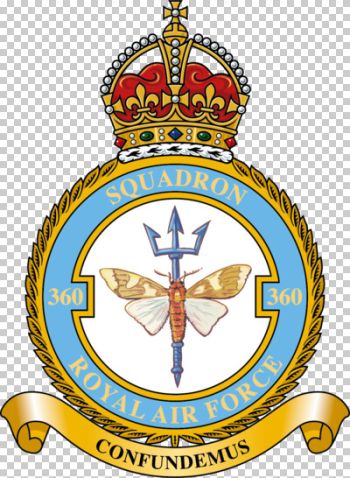 Coat of arms (crest) of No 360 Squadron, Royal Air Force