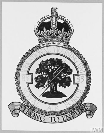 Coat of arms (crest) of the No 85 Operational Training Unit, Royal Air Force