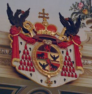 Arms of Joseph Franz Anton von Auersperg