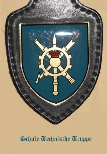 Coat of arms (crest) of the Technical Troops School, German Army