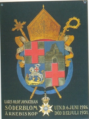 Arms (crest) of Nathan Söderblom