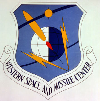 Coat of arms (crest) of the Western Space and Missile Center, US Air Force