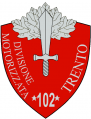 102nd Motorized Division Trento, Italian Army.png