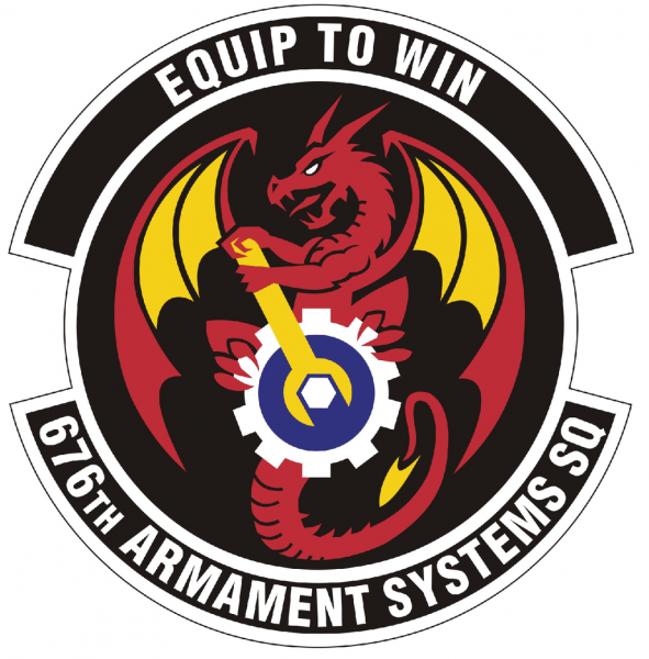 File:676th Armament Systems Squadron, US Air Force.png