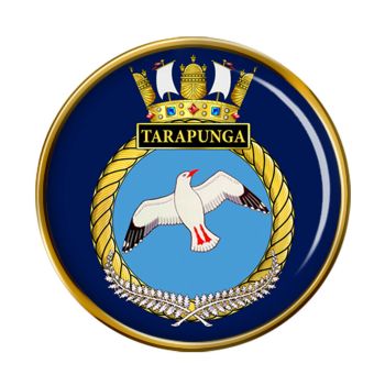 Coat of arms (crest) of the HMNZS Tarapunga, RNZN