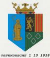 Wapen van Ossendrecht/Coat of arms (crest) of Ossendrecht