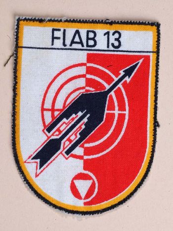 Coat of arms (crest) of the 13th Air Defence Battalion, Austrian Air Force