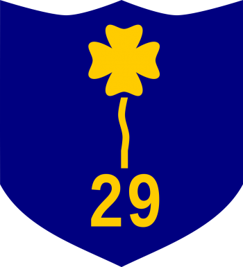 Coat of arms (crest) of the 29th Infantry Brigade Group, British Army