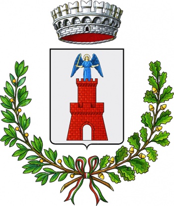 Stemma di Castelsantangelo sul Nera/Arms (crest) of Castelsantangelo sul Nera