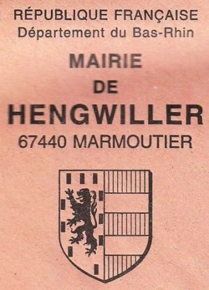 Blason de Hengwiller/Coat of arms (crest) of {{PAGENAME