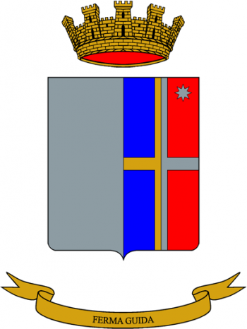Coat of arms (crest) of the 14th Transport Battalion Flavia, Italian Army