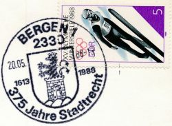 Wappen von Bergen auf Rügen/Arms (crest) of Bergen auf Rügen