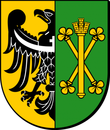Arms of Środa Śląska (county)