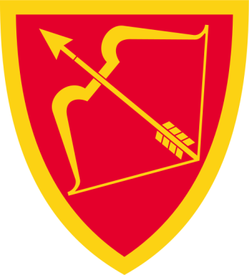 Coat of arms (crest) of the Training and Competence Center for Air Defence, Norwegian Army