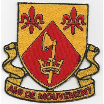 Coat of arms (crest) of the 216th Field Artillery Battalion, US Army