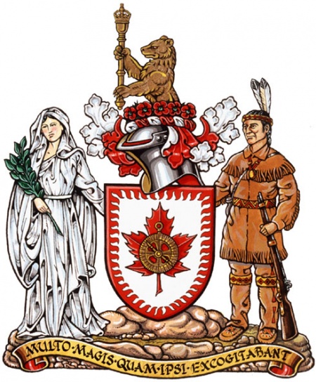 Coat of arms (crest) of Dominion Institute