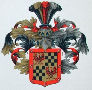 Coat of arms of the Teixeira family