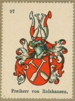 Wappen Freiherr von Rolshausen