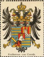 Wappen Freiherren von Coreth