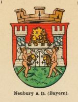 Wappen von Neuburg an der Donau/Arms (crest) of Neuburg an der Donau