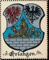 Wappen von Erlangen/ Arms of Erlangen