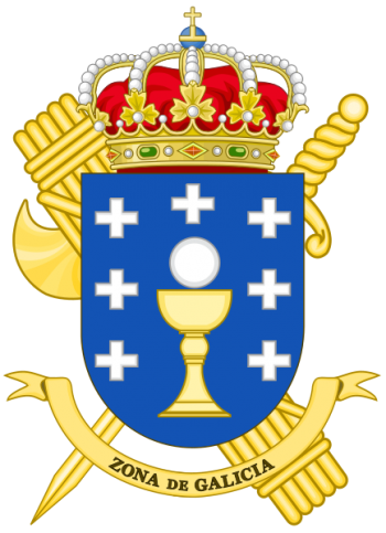 Arms of XV Zone - Galicia, Guardia Civil