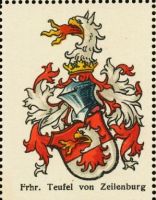 Wappen Freiherren Teufel von Zeilenburg