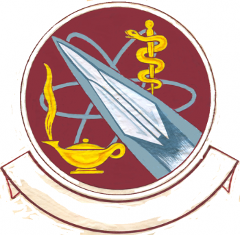 Coat of arms (crest) of the 3640th USAF Hospital, US Air Force
