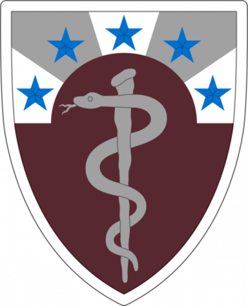 Coat of arms (crest) of 68th Medical Command, US Army