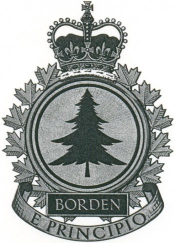Coat of arms (crest) of the Canadian Forces Base Borden, Canada