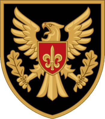 Coat of arms (crest) of 15th Artillery Reconnaissance Brigade, Ukrainian Army