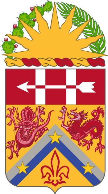 Coat of arms (crest) of 3rd Artillery Regiment, US Army