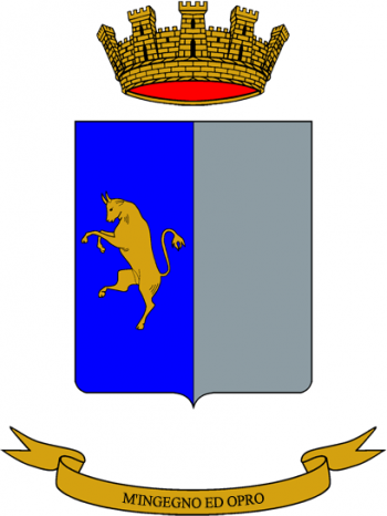 Coat of arms (crest) of the 41st Signal Regiment, Italian Army
