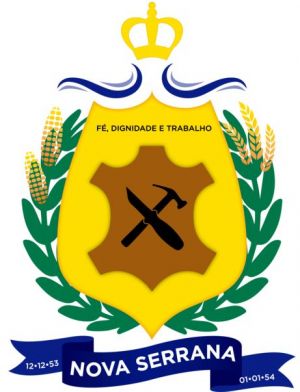 Arms (crest) of Nova Serrana
