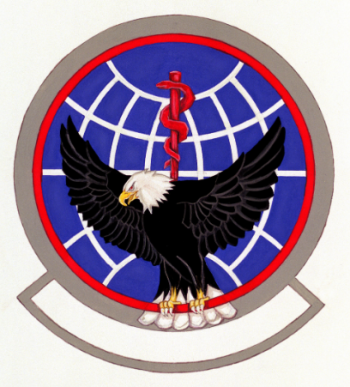 Coat of arms (crest) of the 193rd Medical Squadron, Pennsylvania Air National Guard