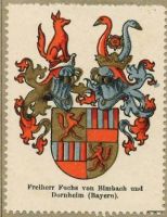 Wappen Freiherr Fuchs von Bimbach und Dornheim