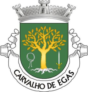 Brasão de Carvalho de Egas/Arms (crest) of Carvalho de Egas