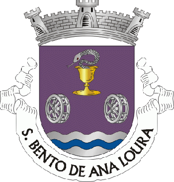 Brasão de São Bento de Ana Loura/Arms (crest) of São Bento de Ana Loura