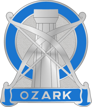 Coat of arms (crest) of 102nd Infantry Division Ozark (now 102nd Training Division (Maneuver Support)), US Army