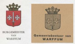 Wapen van Warffum/Arms (crest) of Warffum