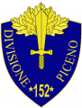 152nd Infantry Division Piceno, Italian Army.png