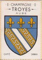 Blason de Troyes/Arms (crest) of Troyes