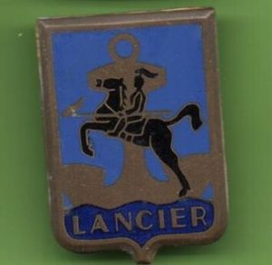 Coat of arms (crest) of the Patrol Ship Lancier, French Navy