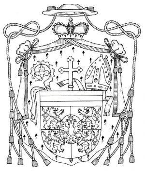 Arms of Johann Friedrich von Waldstein